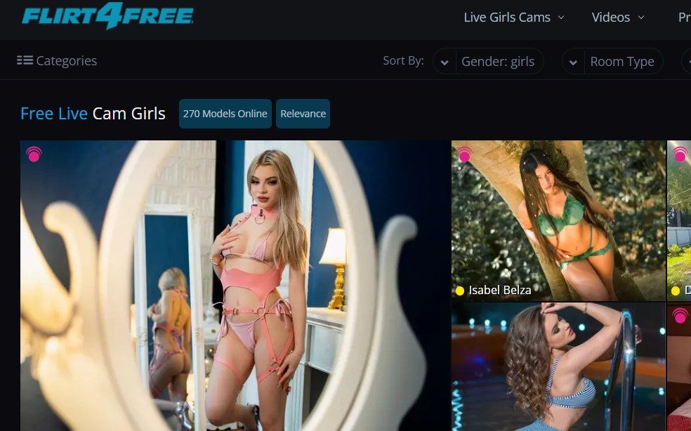 LIVE Cam Sites Trending Now: Flirt4Free Review